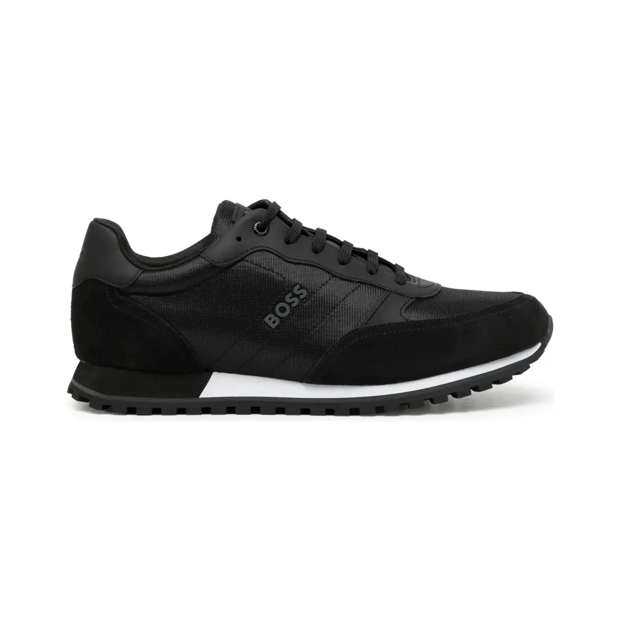Hugo Boss Boss van imitatieleer met logo afwerking “Black” (50498133)