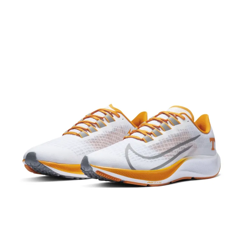 Nike Air Zoom Pegasus 37 Tennessee White/Pure Platinum-Bright Ceramic-Dark Steel Grey (CZ5393-100)