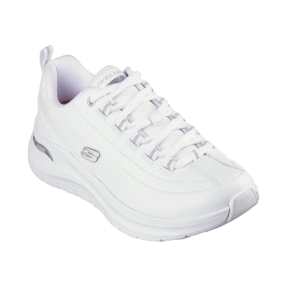 Skechers Arch Fit 2.0 – Star Bound Sneaker White/Silver