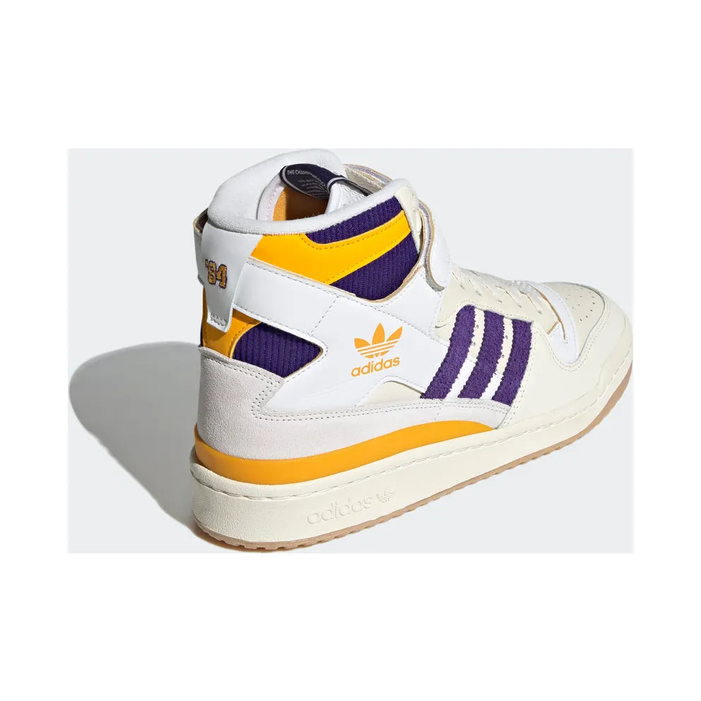 Adidas Forum 84 High Cream White / Collegiate Purple / Collegiate Gold (GX9054)