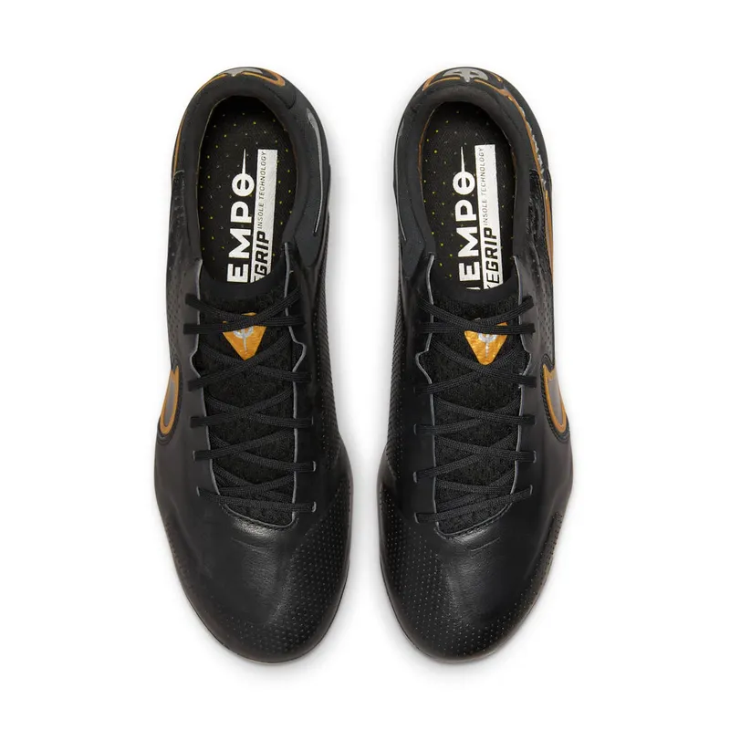 Nike Tiempo Legend 9 Elite FG Black Metallic Gold (CZ8482-007)