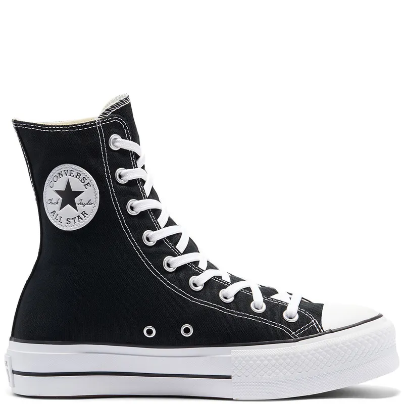 Converse Platform Chuck Taylor All Star High Top Black/white/black (170522C)