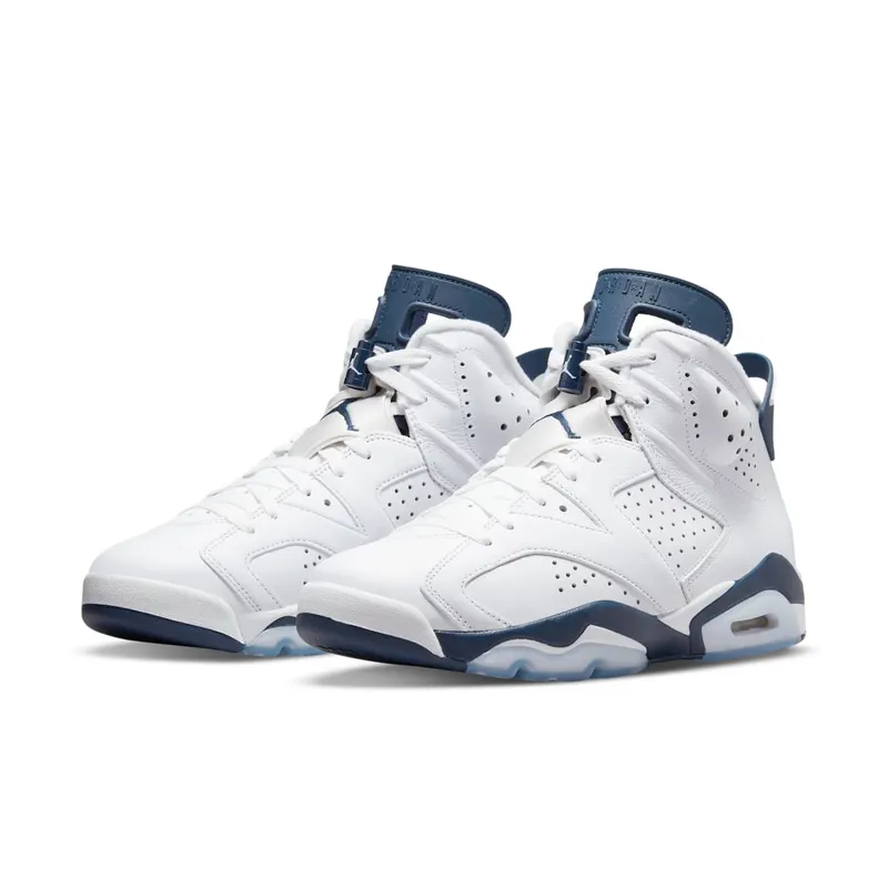Jordan 6 Retro Midnight Navy (2022) – “White / Midnight Navy” (CT8529-141)