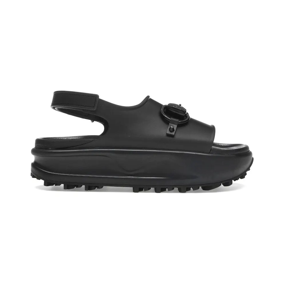 Gucci Interlocking G Platform Sandal Black (747752 JAAC9 1000)