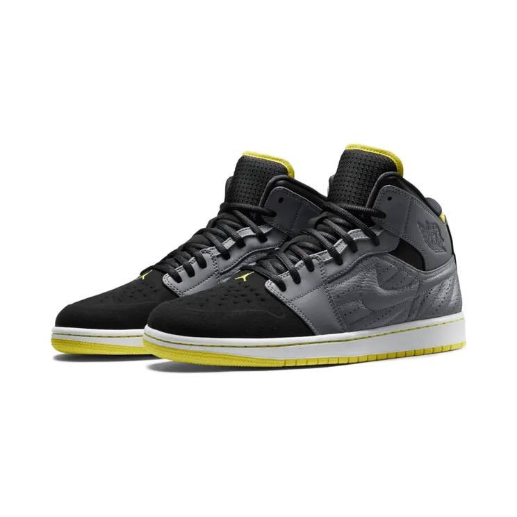 Air Jordan I 1 Retro ’99 Cool Grey/Vibrant Yellow-Black-White