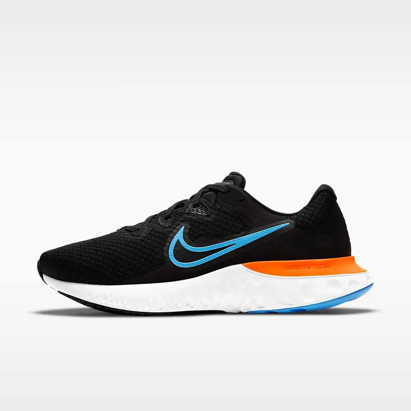 Nike Renew Run 2 Black Orange Coast (CU3504-007)