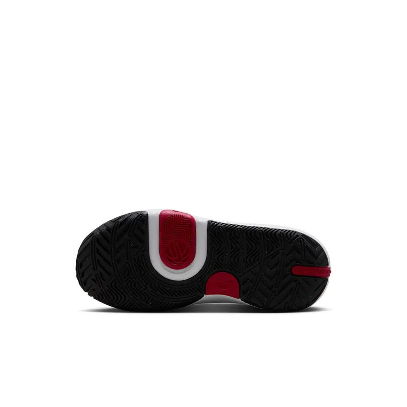 Nike Team Hustle D 11 Cement Grey Black White Gym Red (DV8994-006)
