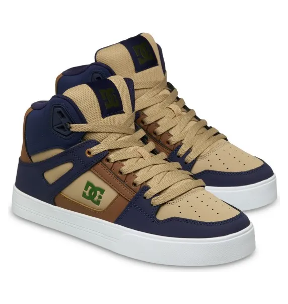 Dc Shoes DC Pure Navy / Brown / Tan (ADYS400043-NBT)