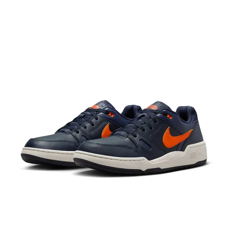 Nike Full Force Low “Dark Obsidian Obsidian Phantom Safety Orange” (FB1362-400)