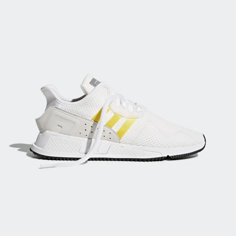 adidas EQT Cushion Adv White Equipment Yellow Footwear White/Equipment Yellow/Silver Metallic (CQ2375)