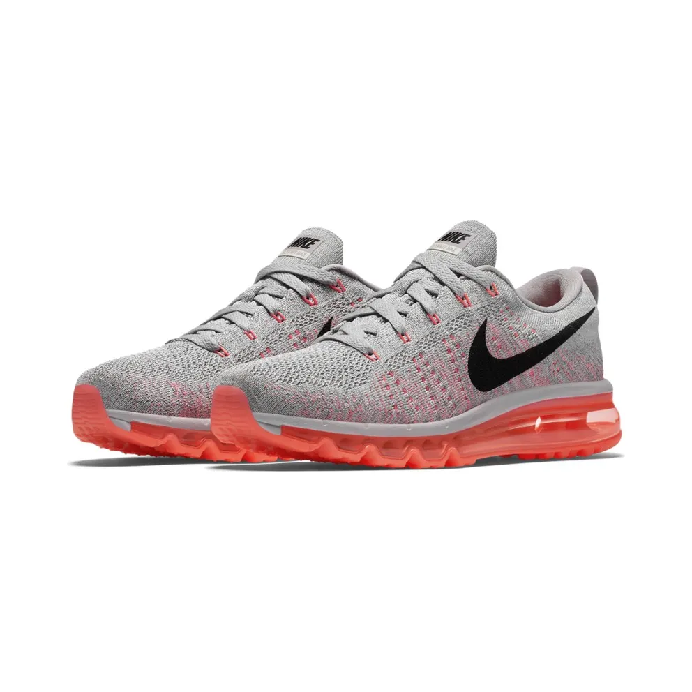 Nike WMNS Flyknit Air Max Ash Hyper Orange (2016) (620659-508)