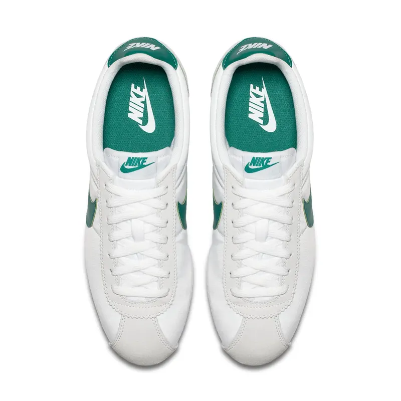 Nike Classic Cortez Nylon Green Noise White/Green Noise (807472-103)