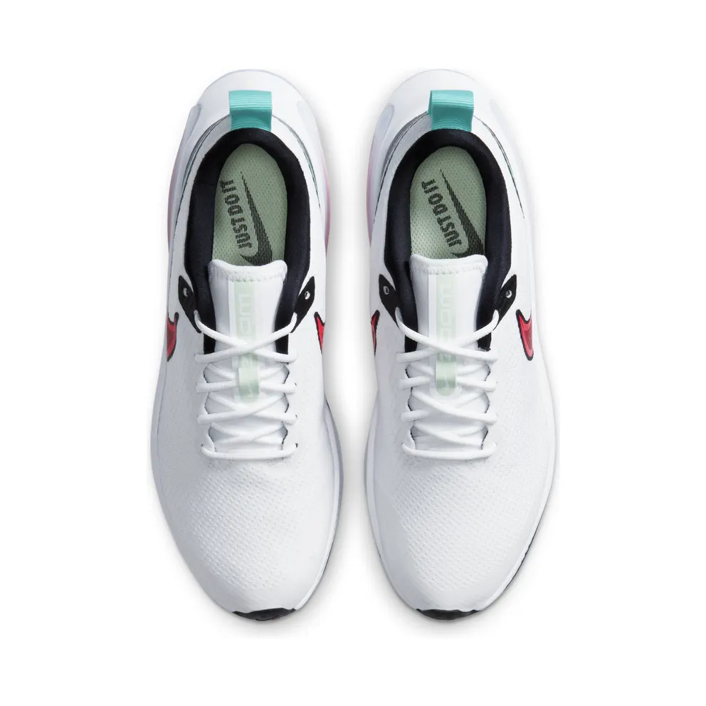 Nike Air Zoom Arcadia GS ‘Ombre Swoosh’ “White / Hyper Jade / Black / Flash Crimson” (DA1242-101)