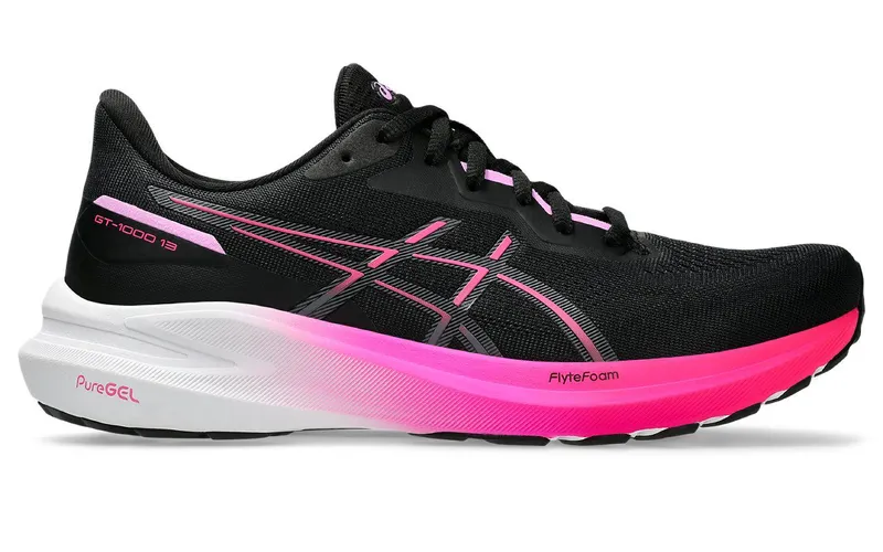 ASICS GT-1000 13 Black Pink Glo (1012B663-005)
