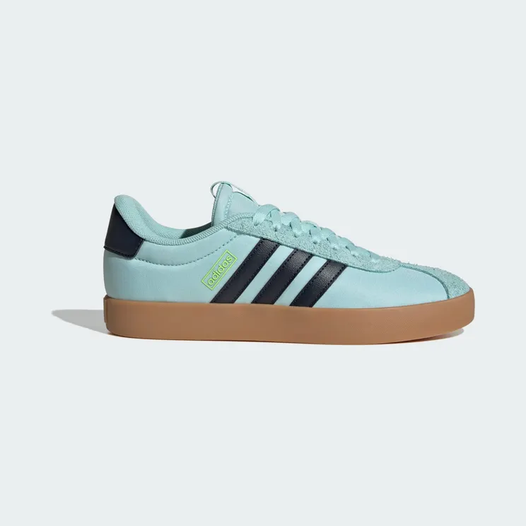 adidas VL Court 3.0 “Semi Flash Aqua / Aurora Ink / Lucid Lemon” (JS2057)