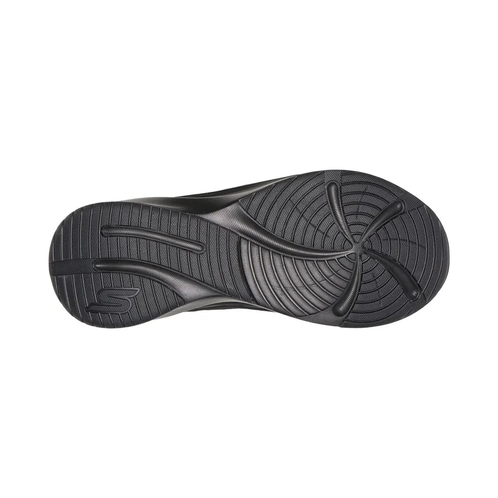 Skechers Waterproof: Plush Foam “Cool Mist Sneaker Black” (150575BBK)