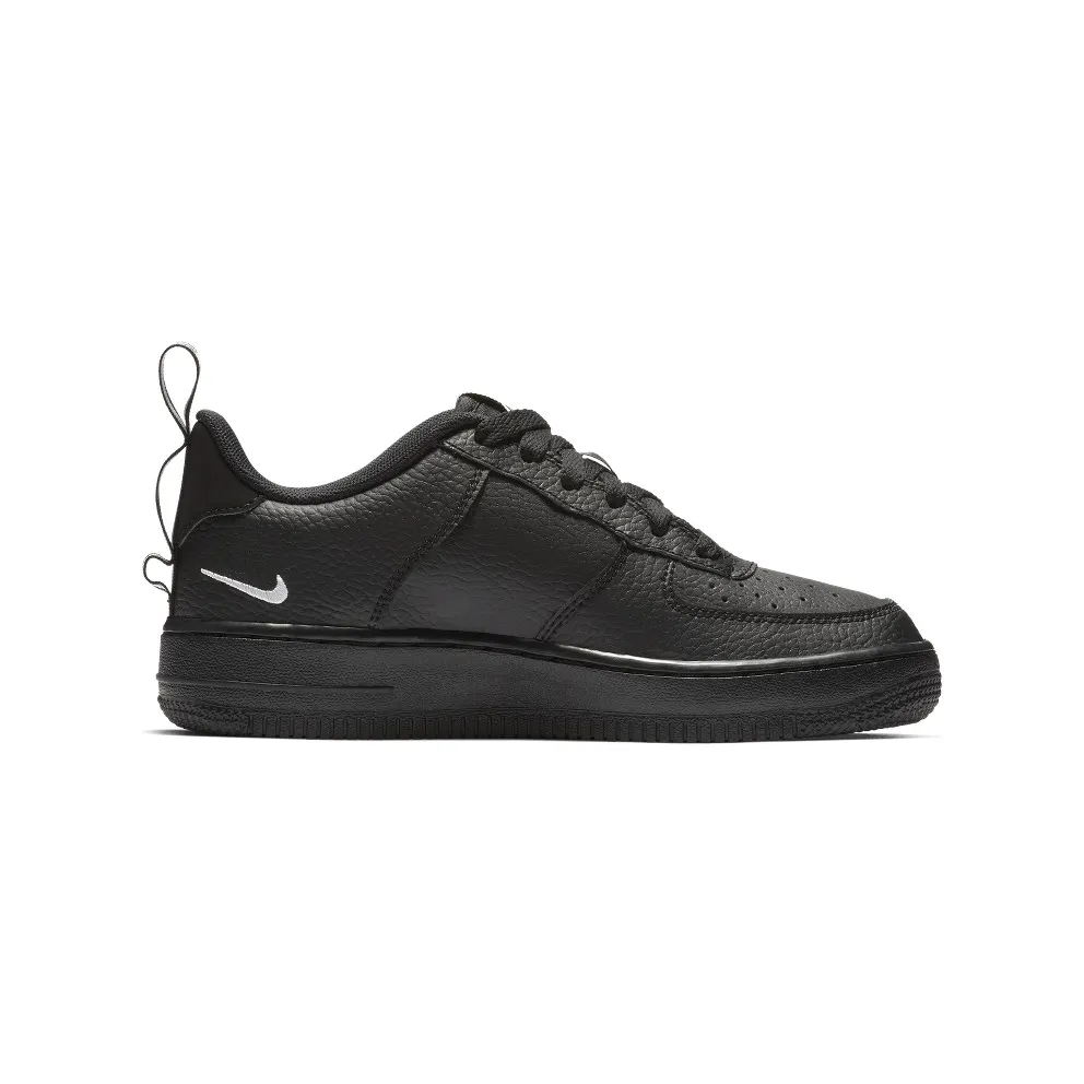 Nike Air Force 1 Utility Black White (GS) Black/White-Tour Yellow (AR1708-001)