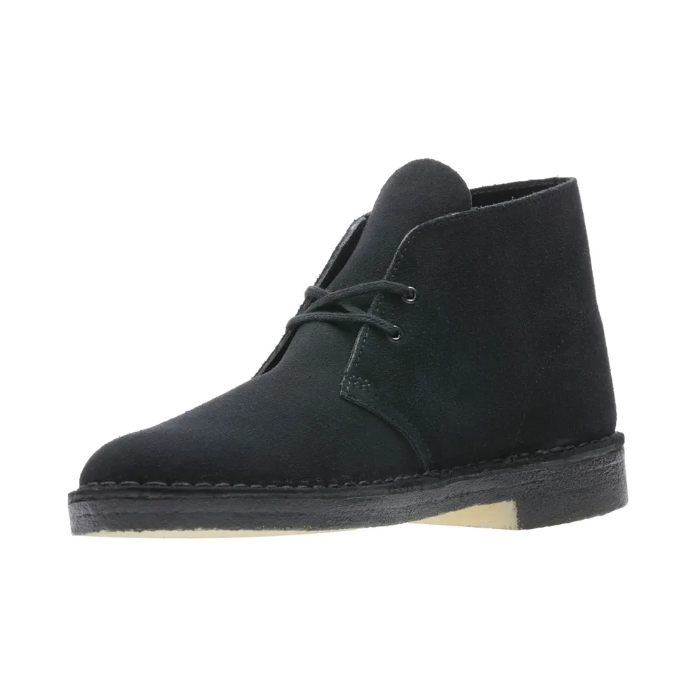 Clarks Originals Desert Boot Black Suede (26155480)