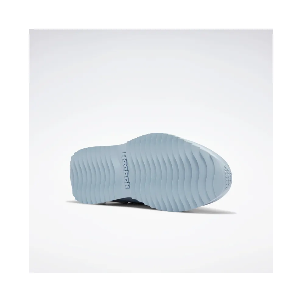 Reebok Royal Glide Ripple Clip Shoes Gable Grey / Blue Slate / Chalk