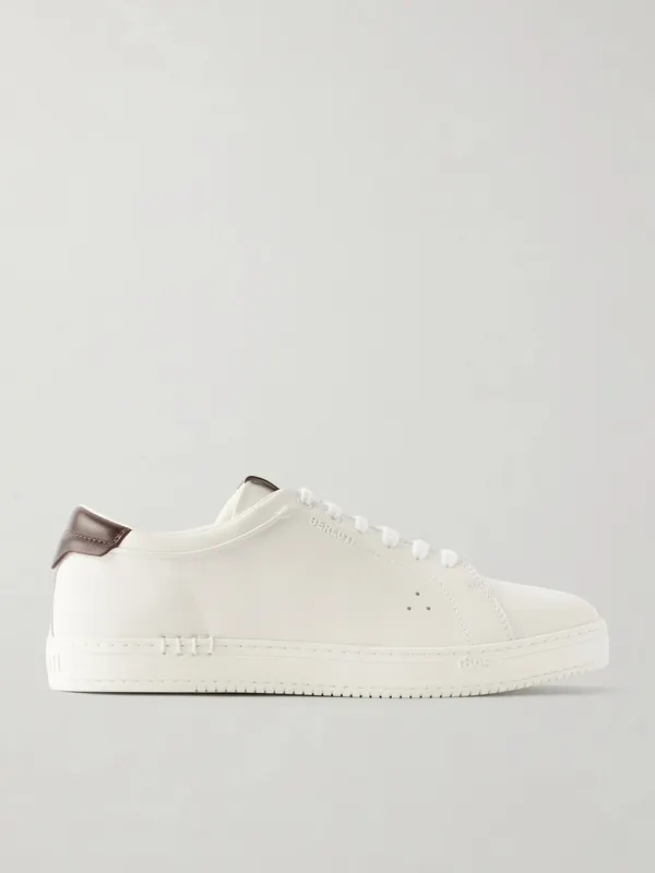 Berluti Logo-Embossed Leather White (S6456-001)