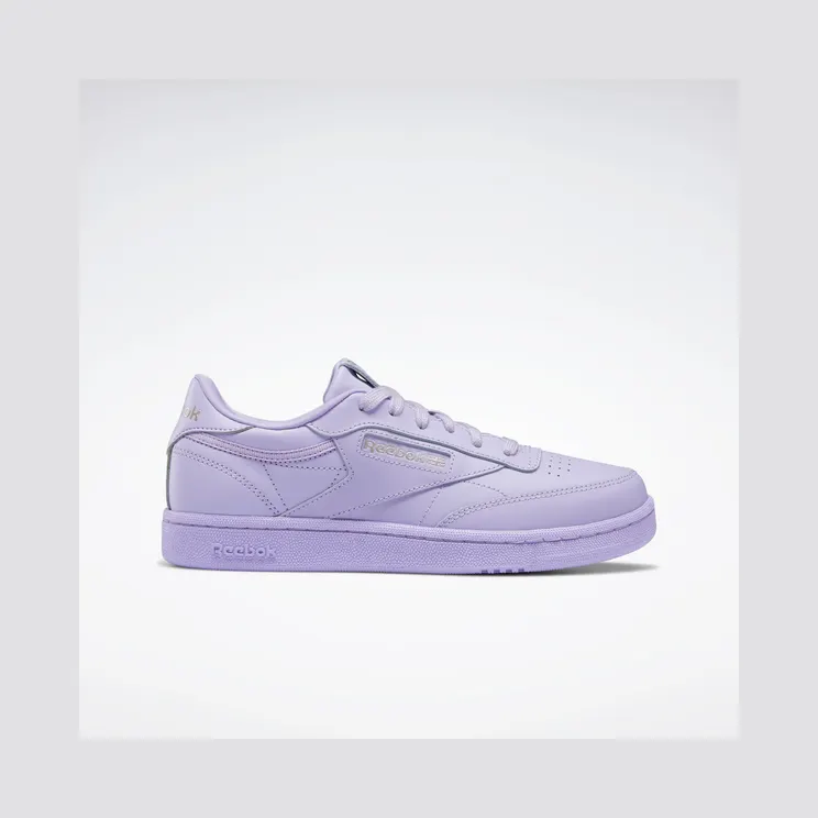 Reebok Cardi Coated Club C Schoenen Crisp Purple / Crisp Purple / Quartz Met