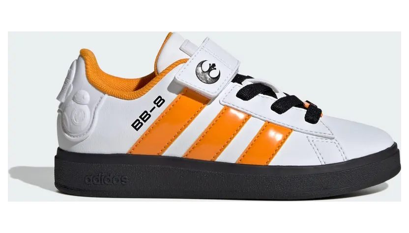 adidas x Star Wars Grand Court 2.0 Cloud White / Crew Orange / Core Black (IH1137)