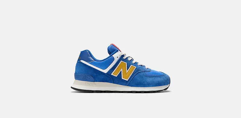 New Balance 574 Royal Blue Gold (U574HBG)