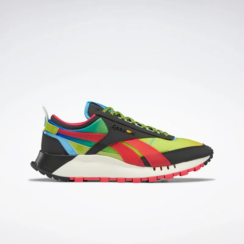 Reebok Jelly Belly Classic Leather Legacy Schoenen Coal / Twisted Pink / Sonic Green