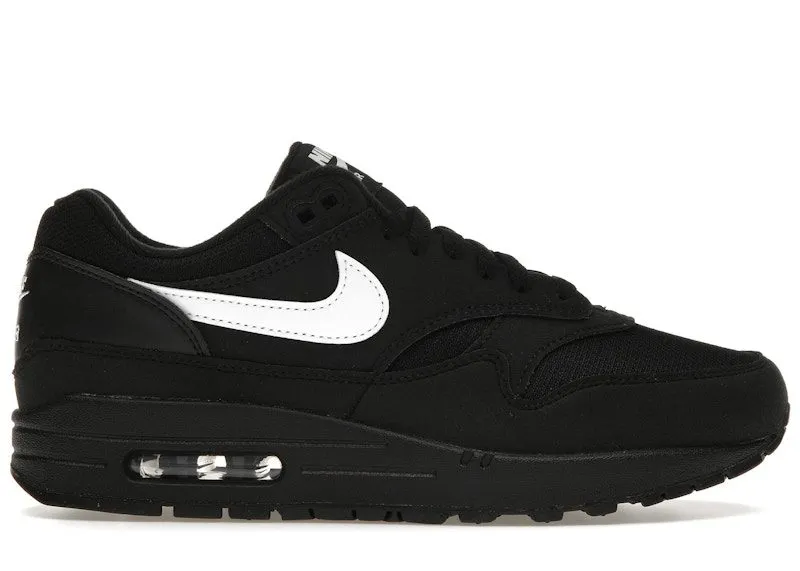 Nike Air Max 1 Black White Swoosh (FZ0628-010)
