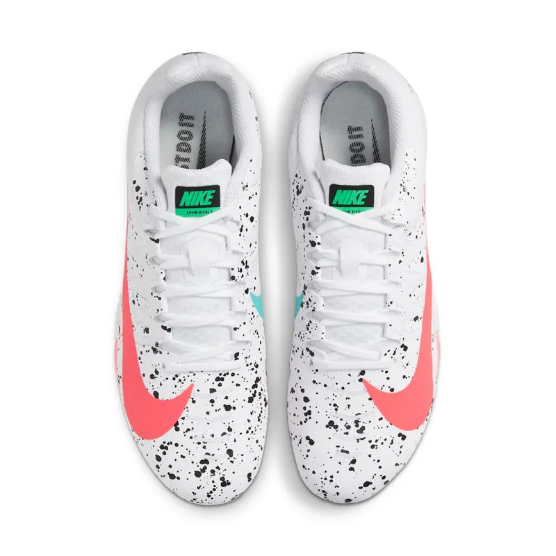 Nike Zoom Rival S 9 Paint Splatter White Crimson Jade (907565-101)
