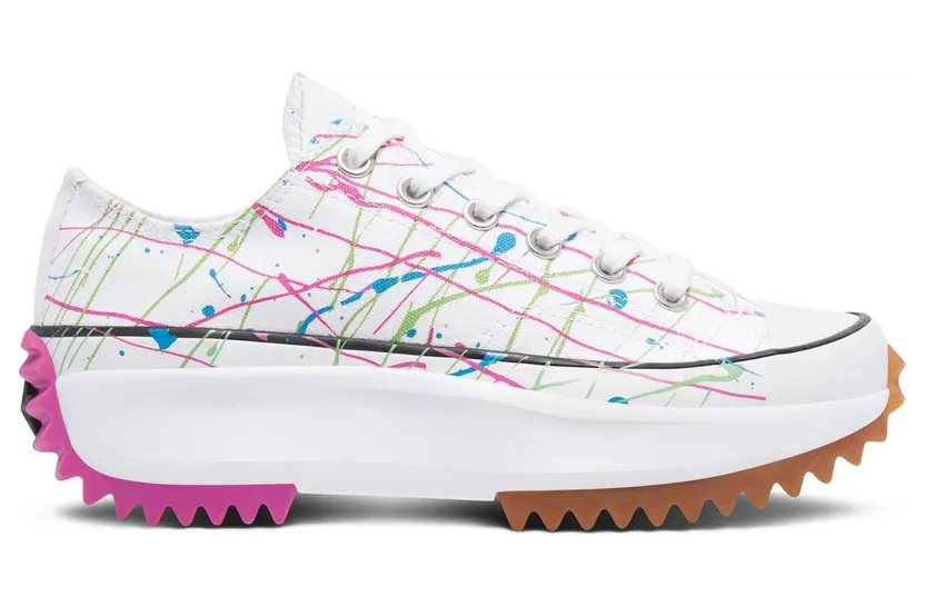 Converse Run Star Hike Ox Paint Splatter White (W) (571873C)