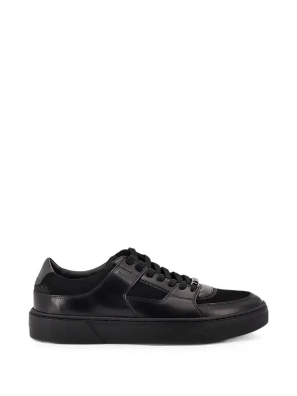 BOSS Leren verfraaid with stras – Black (50527840)