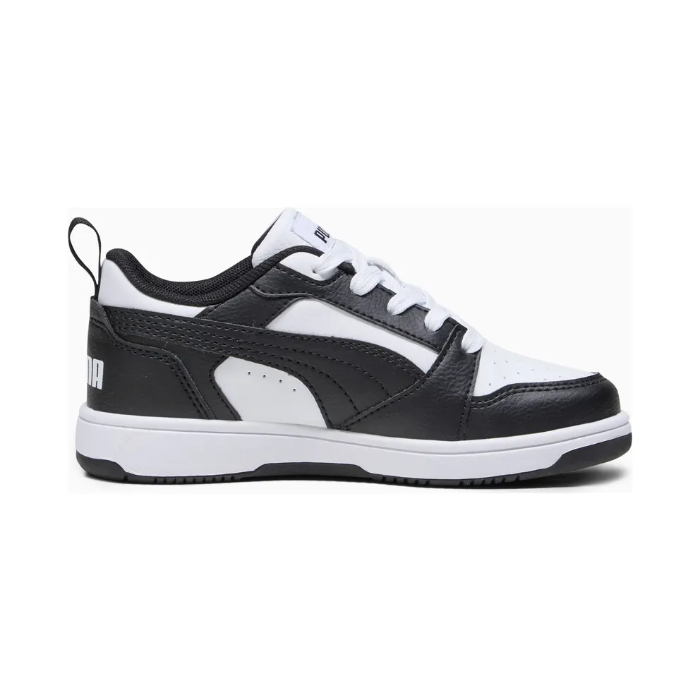 Puma Rebound V6 Lo White/Black (393834-01)