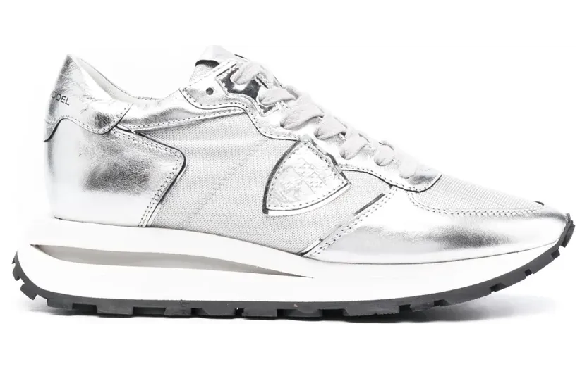 Philippe Model Paris mit Ledereinsätzen “Silver” (TKLDM001)