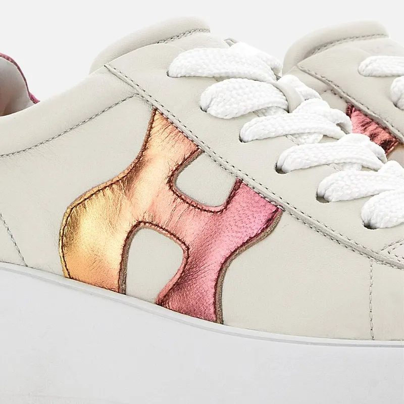 Hogan Rebel Ivory Pink Orange (HXW5640DN61N9V0VA2) (5)