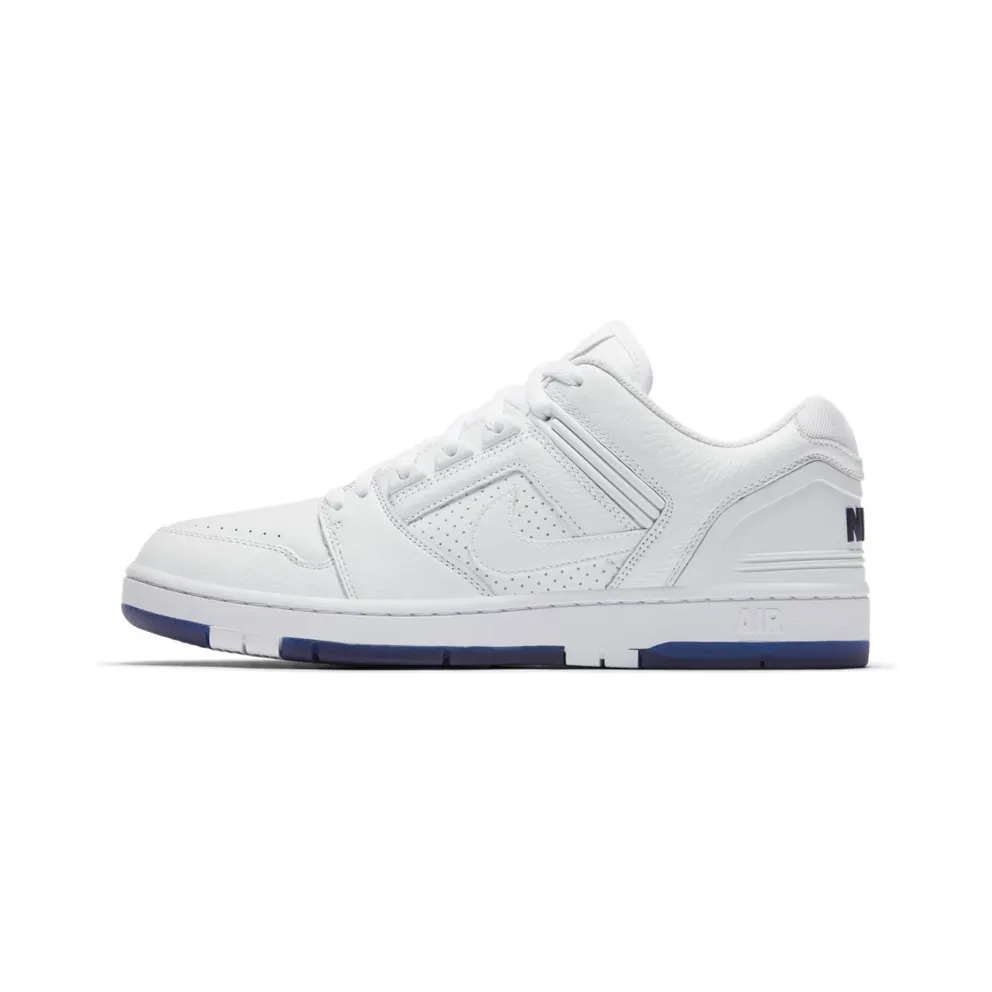Nike SB Air Force 2 Low Kevin Bradley White/White-Blue Void (AO0298-114)