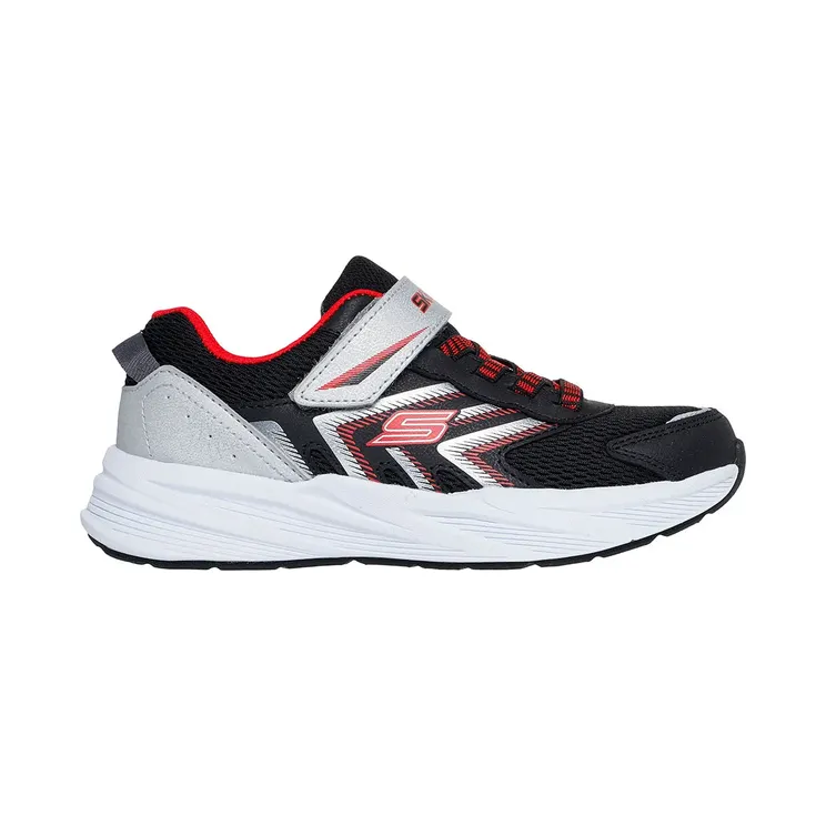 Skechers Microspec Tread “Black / Red” (404115LBKSR)