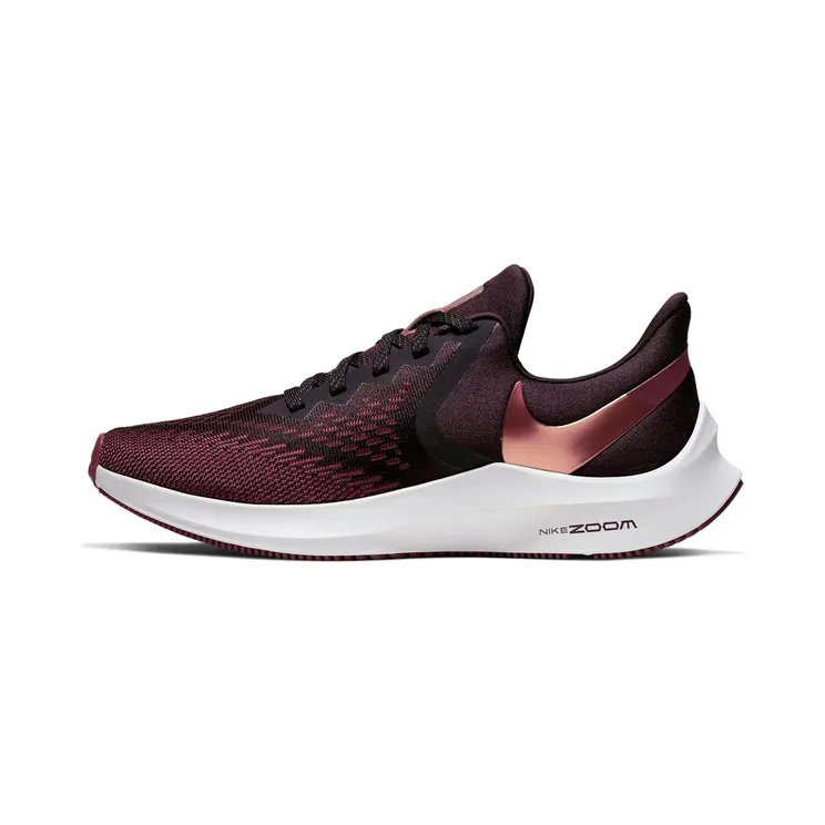 Nike Air Zoom Winflo 6 Icon Clash “Burgundy Ash / Team Red / Metallic Copper” (AQ8228-601)