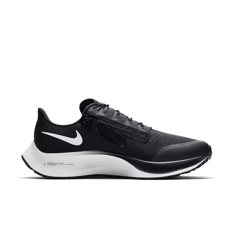 Nike Air Zoom Pegasus 37 FlyEase Running (Extra Wide) Black (CK8446-003)