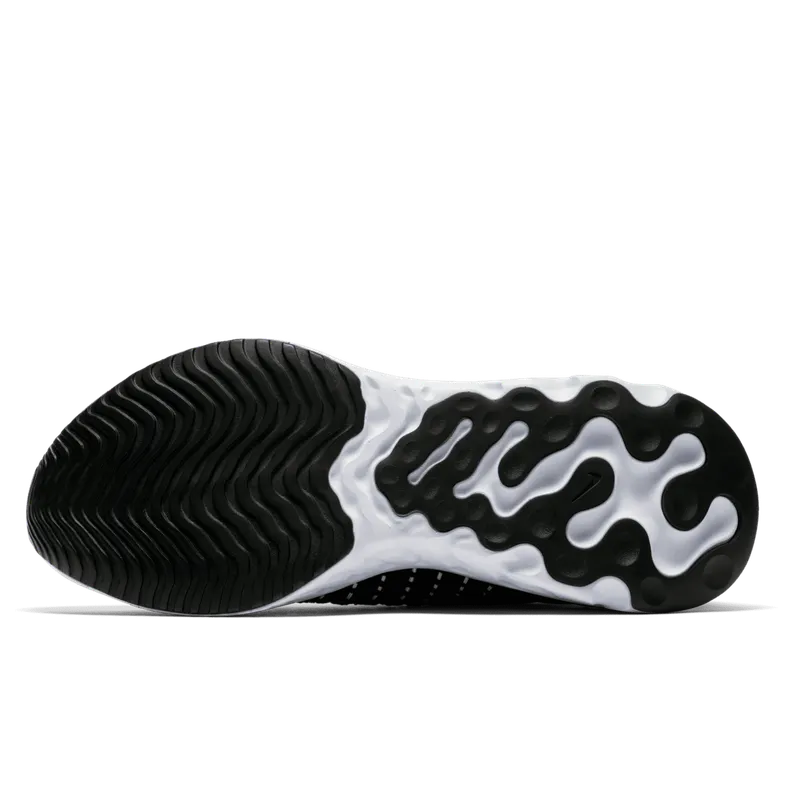 Nike React Phantom Run Flyknit 2 Black Black/White (CJ0277-001)