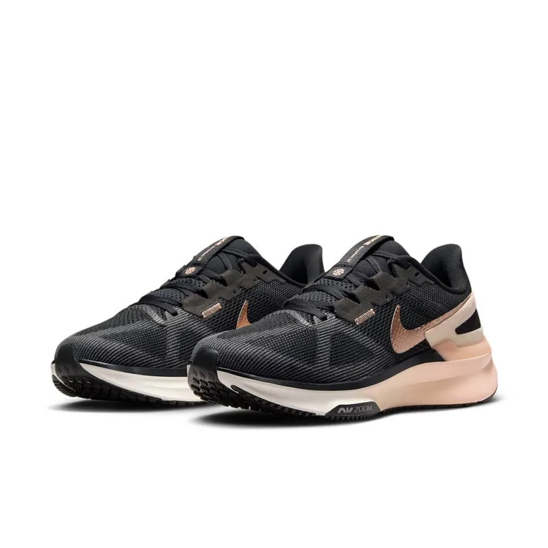 Nike Structure 25 Black Crimson Tint Anthracite Metallic Red Bronze (DJ7884-008)