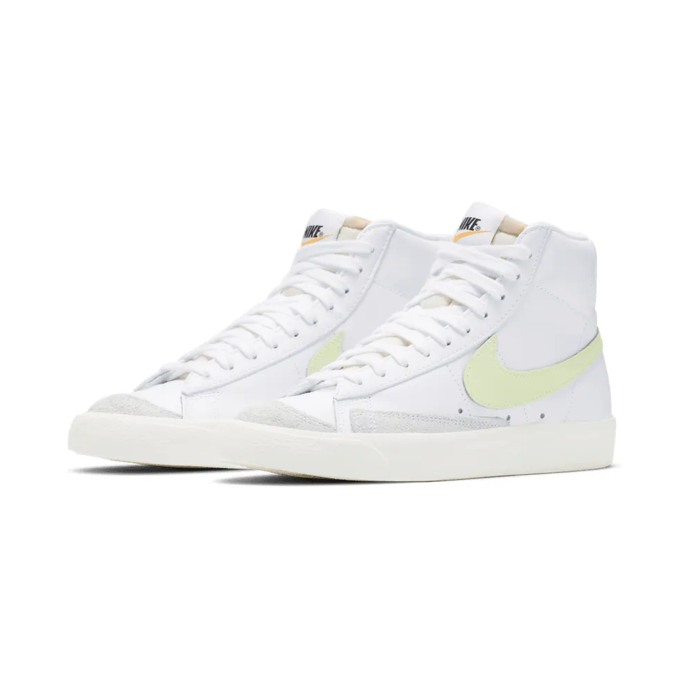 Nike Blazer Mid 77 White Barely Volt (W) White/White-Total Orange-Barely Volt (CZ1055-108)