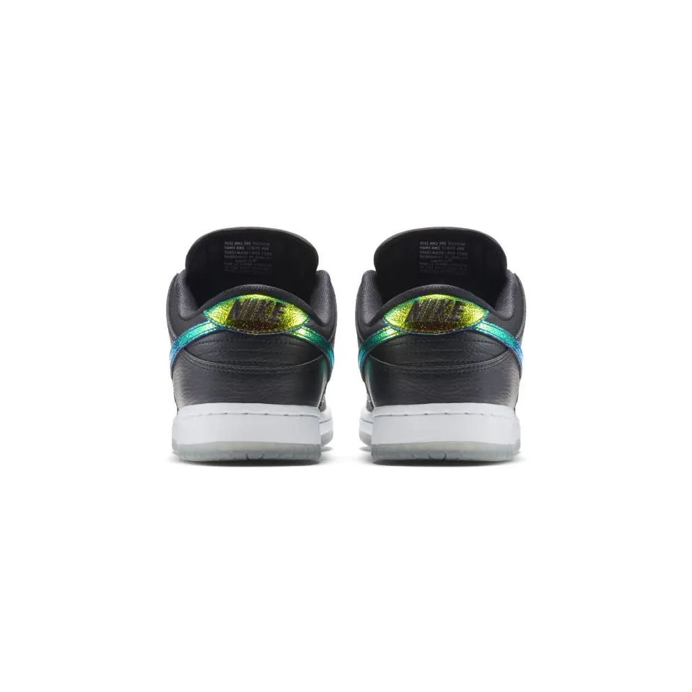 Nike Dunk SB Low Sparkle Oil Spill Black/White/Multi-Color (304292-091)