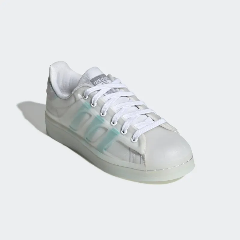 Adidas Superstar Futureshell Cloud White / Acid Mint / Rich Mauve (S42623)