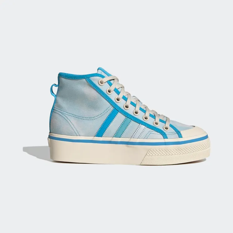 adidas Nizza Platform Mid Almost Blue / Pantone / Wonder White (GX4604)