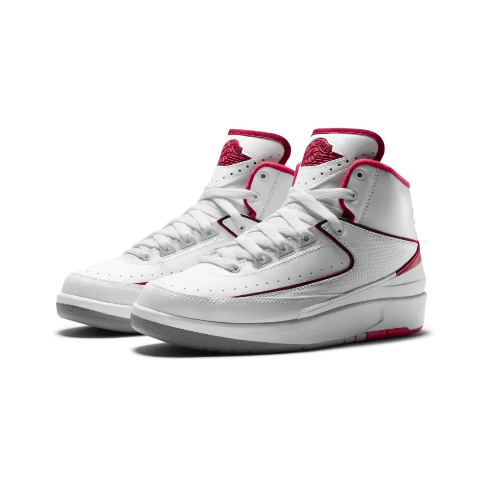 Jordan 2 Retro White Red 2014 (GS)