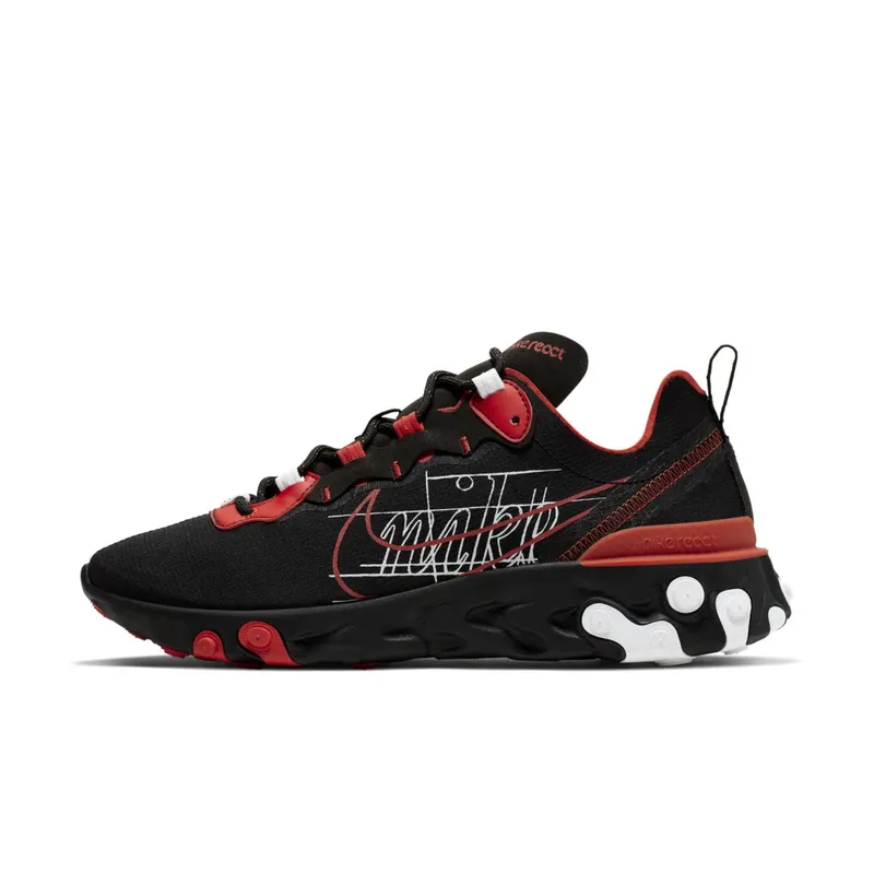 Nike React Element 55 ‘Script Swoosh’ (2019) (CK9285-001)