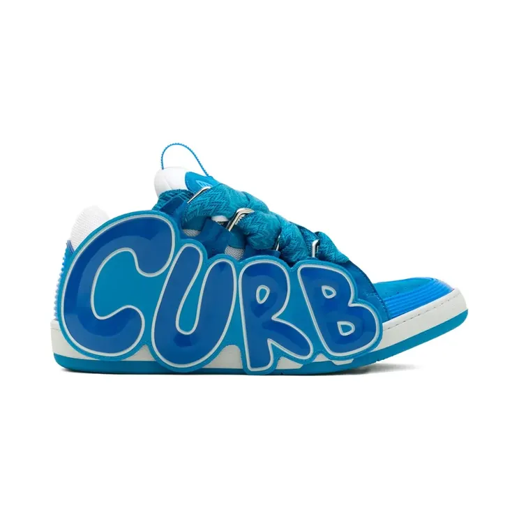 Lanvin mit Curb-Schriftzug “Blue” (FUSKDK12PCCUP26)