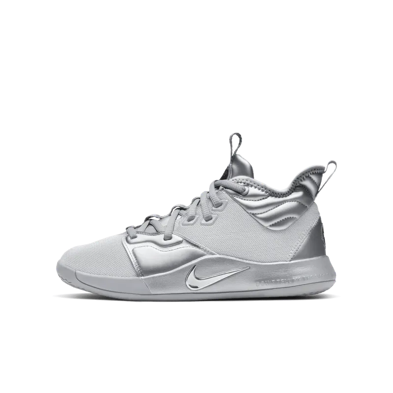 Nike PG 3 NASA 50th (GS) Reflect Silver/Reflect Silver (CI8973-001)