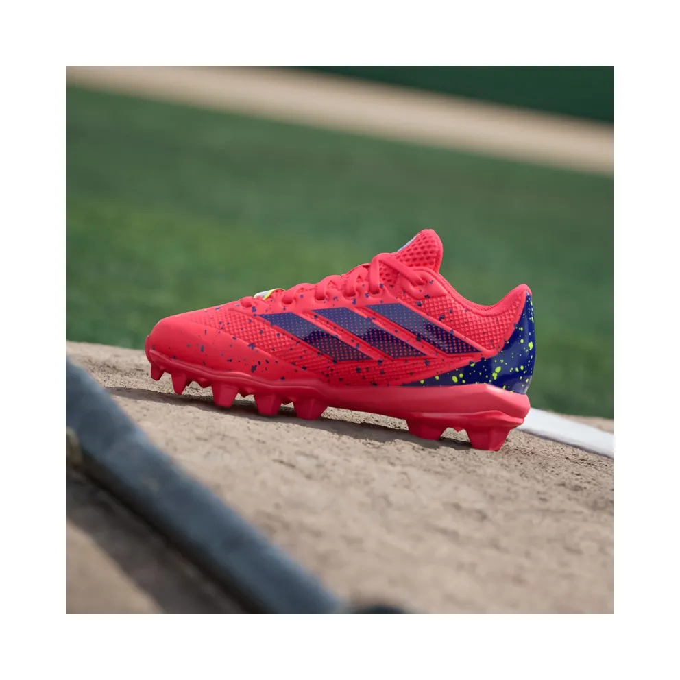 adidas Adizero Impact Molded Rubber 2.0 BSB Shades Lucid Red Blue Lemon (JR4861)